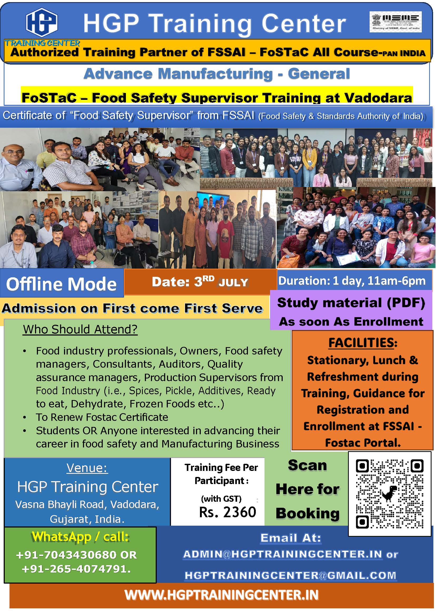 FoSTaC Advance Manufacturing Brochure
